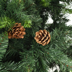 vidaXL Christmas Tree Holiday Decoration Artificial Xmas Tree with Pine Cones-2