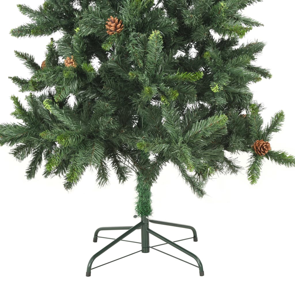 vidaXL Christmas Tree Holiday Decoration Artificial Xmas Tree with Pine Cones-1