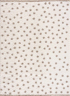 Chaia Dotted Cream & Brown Plush Rug-4