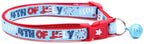 Happy Fourth of July Breakaway Cat Collar-5