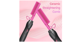 Hot Comb Hair Straightener Heat Pressing Combs - Ceramic Electric Hair