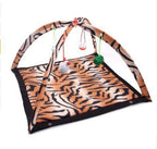 Cozycat Foldable Cartoon Cat Play Tent Hammock: The Ultimate Cat Haven-2